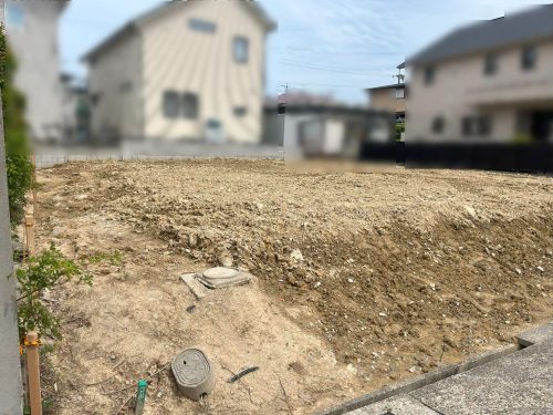 高低差無しのフラット整形地 (外観)