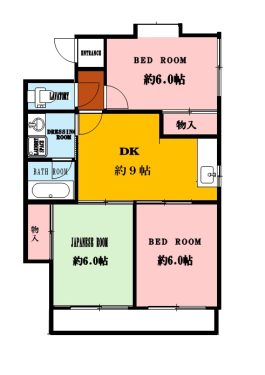 ３LDKの間取り (間取)